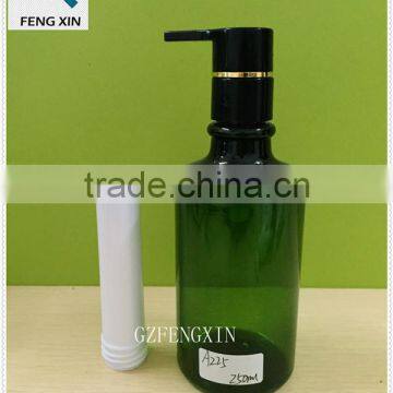 Top quality 250ml pet bottles for shampoo