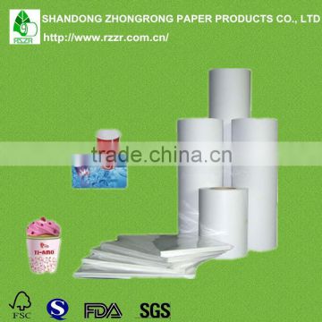 double side pe laminated paper for cups