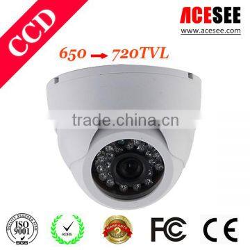 Home Security CCTV indoor plastic IR Dome video camera free