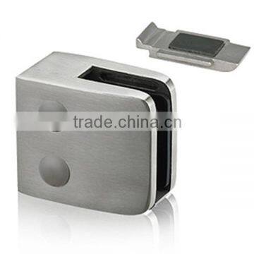 Indoor Stairs Glass Clips Stainless Steel Railing Glass Clamp in Balustrade
