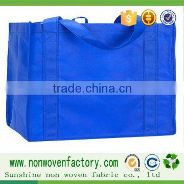 100% polypropylene nonwoven fabric spunbond waterproof bags travel,colorful fabric bag