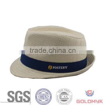 China Wholesale Men's Paper Fedora Hat