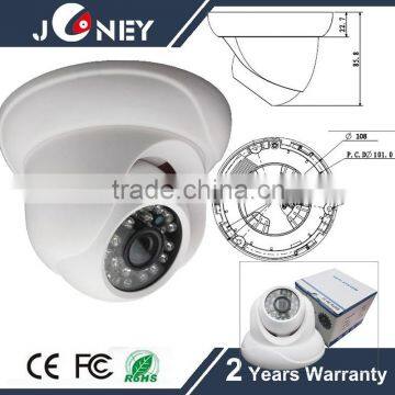 2.0Megapixel 1080P Plastic IR Dome HD-AHD cameras de seguranca for indoor