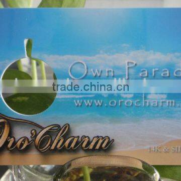 Custom die cut pvc membership card
