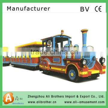 outdoor amusement rides tourist road shopping mall mini trackless train for sale