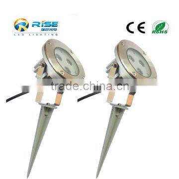 Outdoor Waterproof Ip67 3w Rgb Led Lawn Light With Spike photo-3