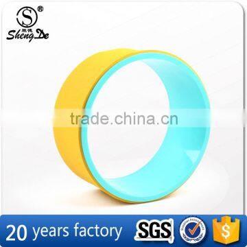 Colourful Eco Friendly ABS Tube Yoga Wheel Factory Supply