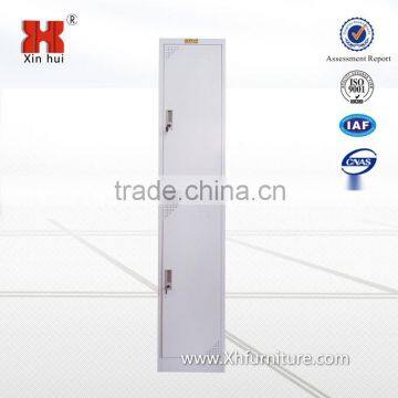 K/D Knocked Down Steel Locker/double Tier Steel Wardrobe With Hanger photo-6