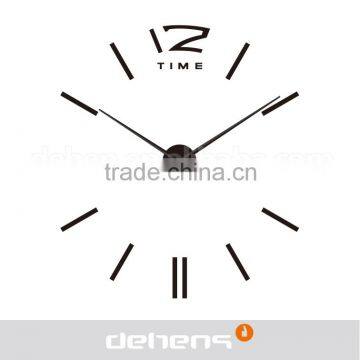 DEHENG Design Home Decorative 3D DIY Gift Wall Clock photo-2