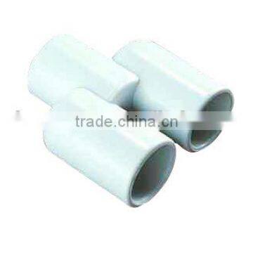 30-179 3 way PVC plastic joint bathtub accessories