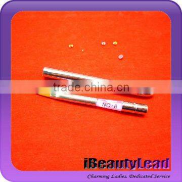 1 piece flat acrylic nail polish brush 2014