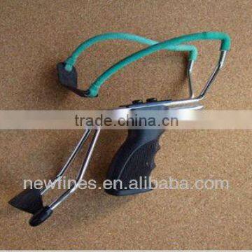 slingshot,Slingshot with Silica Tube and Metal Frame,hunting slingshot