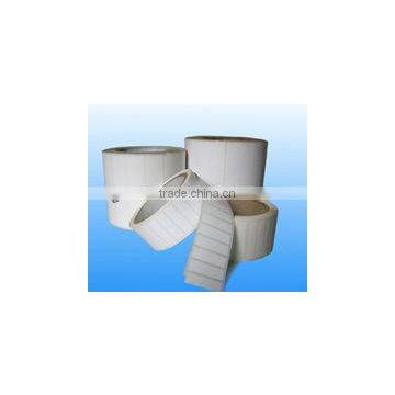 self adhesive semi gloss adhesive label roll for printing