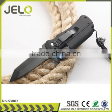 Multi Functions survival Knife Flint lighter whistle torch compass with fire starter