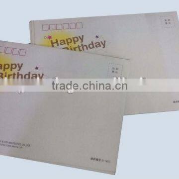 Custom Happy Birthday Greeting Card and Envelope