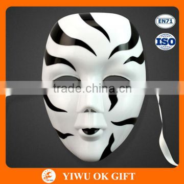 Wholesale Halloween Party Masquerade Venice Handmake Colored Drawing Plastic Mask