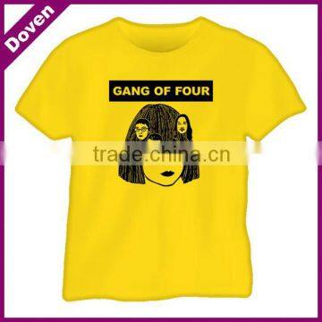 girls woman round neck t-shirt