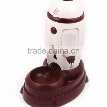 ZML5201 pet food water dispenser self-motion separable pearl pet water and food feeder