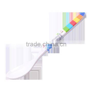 2016 High Quality Lovely Kids Feeding Spoon Cartoon Rainbow Series