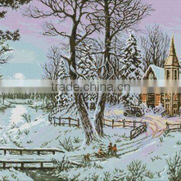 Beautiful embroidery cross stitch sets,DIY cross stitch kit