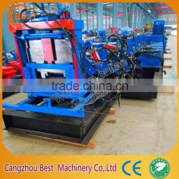 Cz Channel Steel Purlin Roll Forming Machine