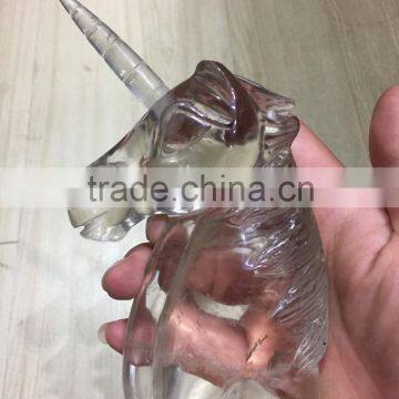 Natural Smoky Quartz Crystal Unicorn for Sale photo-3