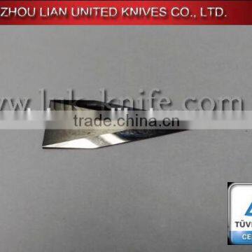 cemented carbide zund cutting blade for textile cloth leather