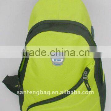 600d polyester triangle sling backpack