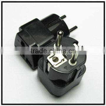 2016 new deisigned universal euro plug adaptor with ce schuko plug