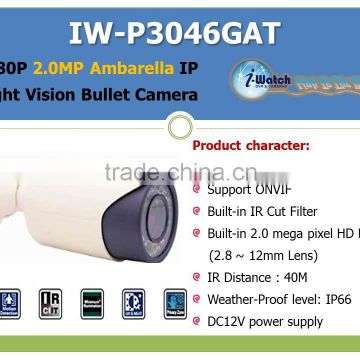 IW-P3046GAT 2.0MP IP Bullet IR Distance 40M Camera