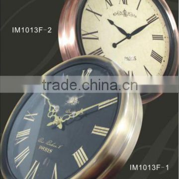 China Brass Wall Clock Home Decorative Antique Style Clock