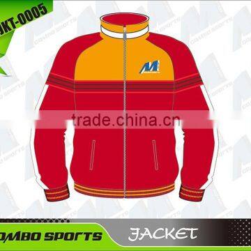 Custom made sublimated team softshell jacket