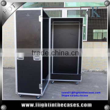 ATA Plywood Wardrobe Case Practical Design for Events/Theatre/Studio/Gym with Wheels