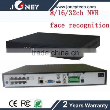 8/16/32CH Network Video Recorder Onvif Full HD P2P NVR in China with face recognition