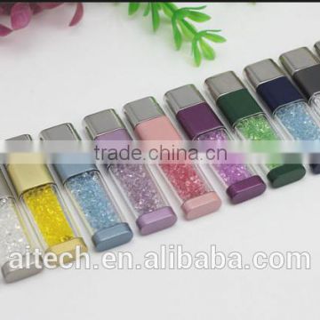 Shenzhen 3D Laser custom logo crystal USB 2.0 Crystal usb flash drive memory