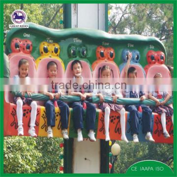 Children jumping game machine frog jumping for sale