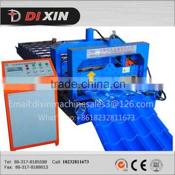 New Design High Quality Making Metal Colored Steel Roof Tile Making Machine