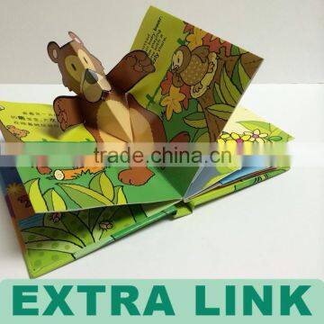 Exquisite custom folding 3d children book printing service