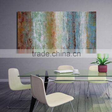 Wholesale Modern Framed Colorful Abastract Oil Painting