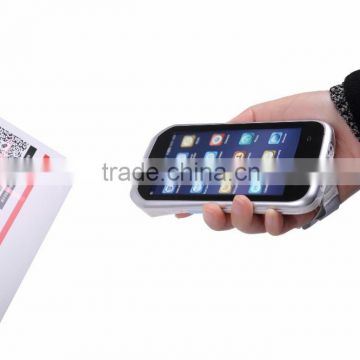 wireless android handheld 1D/2D/rq barcode scanner with wifi//nfc/rfid/GPS