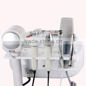 4 In1 Diamond Dermabrasion With Scrubber Diamond Dermabrasion/ultrasonic Skin Scrubber/hot Cold Hammer Microdermabrasion Machine photo-4