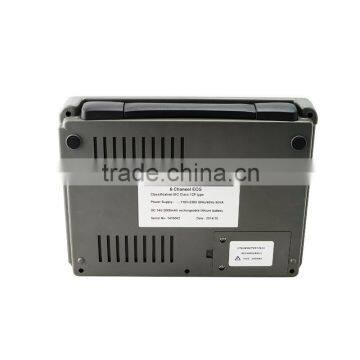 CE ISO 18 Months Warranty 7 Inch LCD 12-lead ECG Signal Digital 6-channel Electrocardiograph photo-5