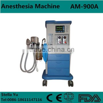 CE & FDA approved Trolley Anesthesia Machine with two Vaporizers