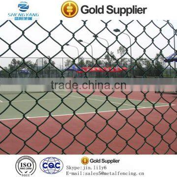 Sale playground fence PVC coated chain link fence