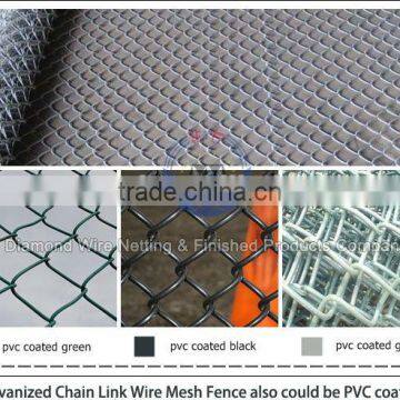 factory wholesale chain link fence /used chain link fence panels/chain link fence machine price