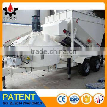 2016 the best brand flexible mini mobile concrete batching plant for sale