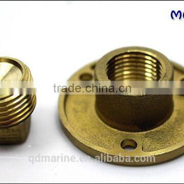 Boat Brass Garboard Drain Plug With O-Ring photo-4
