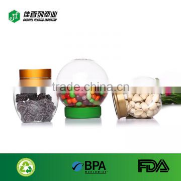 China supplier online shopping new design empty PET Food Grade clear 8oz plastic jar