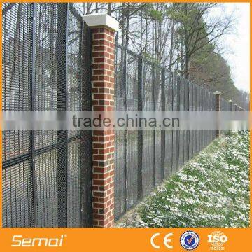 hot dipped galvanized 358 anti climb security fence