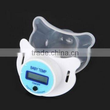 Baby Health Monitors Nipple Thermometer Baby Pacifier LCD Digital Mouth Nipple Pacifier Thermometer photo-2